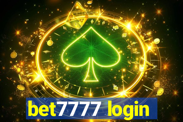 bet7777 login